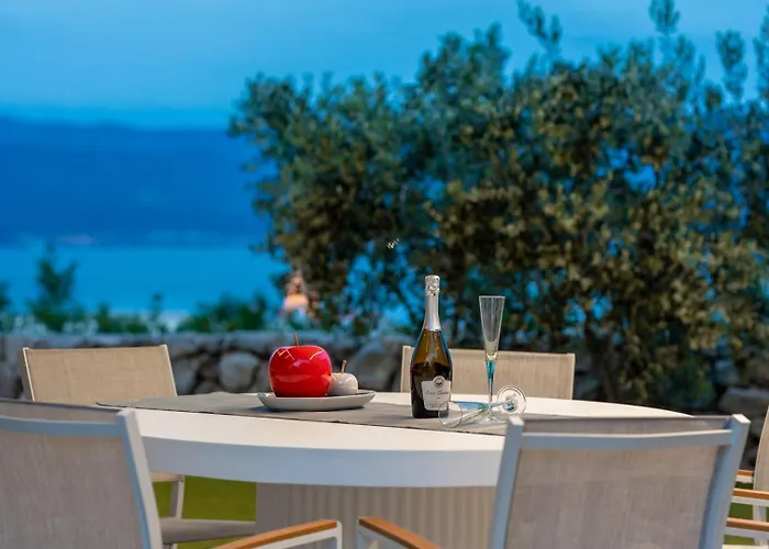 Villa Maslina With Panoramic Sea View Vrbnik (Primorje-Gorski Kotar)