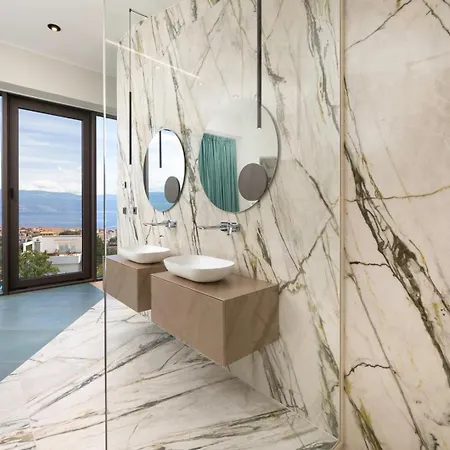 Luxury Maslina With Sea View Vrbnik (Primorje-Gorski Kotar)