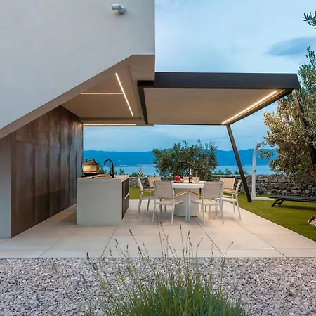 Maslina With Panoramic Sea View Villa